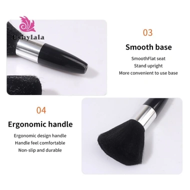 Mềm Cổ Mặt Duster Cutg Bàn Chải Làm Sạch Tóc Râu Đen cho Thợ Cắt Salon Trang Điểm Mới 46.530 VND 5 Mềm Cổ Mặt Duster Cutg Bàn Chải Làm Sạch Tóc Râu Đen cho Thợ Cắt Salon Trang Điểm Mới 46.530 VND 5
