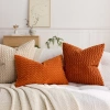 Mềm Corduroy Ném Gối Vải Sọc Đệm Sofa 70.736 VND Giảm Giá Phòng Khách - Giường 3