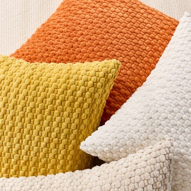Mềm Corduroy Ném Gối Vải Sọc Đệm Sofa 70.736 VND Giảm Giá Phòng Khách - Giường