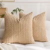 Mềm Corduroy Ném Gối Vải Sọc Đệm Sofa 70.736 VND Giảm Giá Phòng Khách - Giường 8