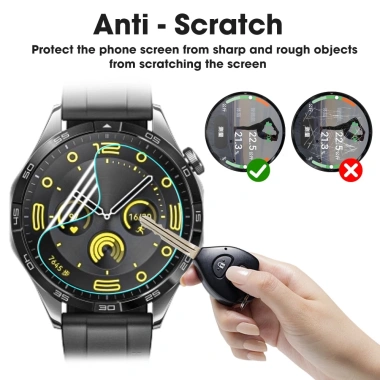 Mềm TPU Hydrogel Phim cho Huawei Watch GT4 37‑41mm Bảo Vệ Màn Hình Không Kính