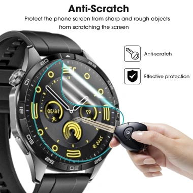 Mềm TPU Hydrogel Phim cho Huawei Watch GT4 37‑41mm Bảo Vệ Màn Hình Không Kính