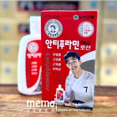 MEMOKorea Dầu Nóng Xoa Bóp AntiphLamine Hàn Quốc Chính Hãng 100ml - Giảm Giá 109k