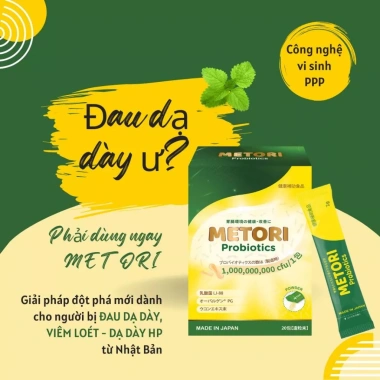 Men dạ dày METORI Nhật Bản - Hộp 20 gói, hỗ trợ tiêu hoá, giá ưu đãi 731.500₫ 4