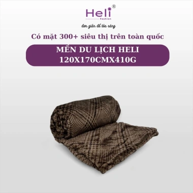 Mền Du Lịch Heli BHL 120x170cm 410g Siêu Nhẹ Giá Ưu Đãi 139.000₫ 3