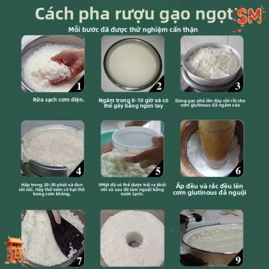 Men lá ngọt ủ rượu nếp cẩm Điện Biên – Giá ưu đãi 30.000₫, hương vị truyền thống, chất lượng cao 4
