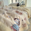 Mền Lông Cừu Nhỏ Gọn 1x1.5m Nhập Khẩu - Ấm Áp, Siêu Mềm, Dùng Cho Bé, Văn Phòng, Sofa & Du Lịch - Giảm Giá Sốc 198k 5