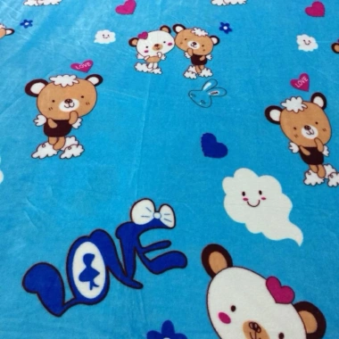 Mền lông tuyết 1.6x2m đa màu sắc, chăn hình thú dễ thương - Giá 72k giảm còn 60k 5