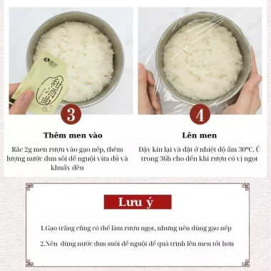 Men Rượu Gạo Ngọt 2g Shangchuan Ngọt Koji Tạo Cơm Rượu Đậm Đà, Giá Ưu Đãi 29,999 6