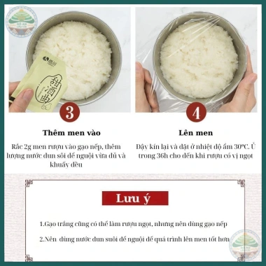 Men Rượu Gạo Ngọt Koji 2g Shangchuan - Dễ làm Cơm Rượu, Ủ Rượu Gạo Nếp, Giá chỉ 30.000₫ 6