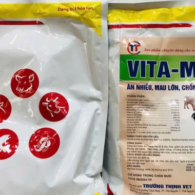 Men tiêu hoá Vita Men 1kg - Trộn thức ăn, tăng hấp thu, khô phân, tiêu hoá tốt, giá ưu đãi 50.160 VND 2
