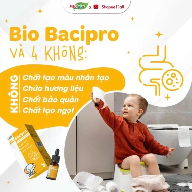 Men vi sinh Bio Bacipro Fitolabs 10ml - Bổ sung lợi khuẩn, tăng miễn dịch, giảm rối loạn tiêu hoá - 129.000 VND 3