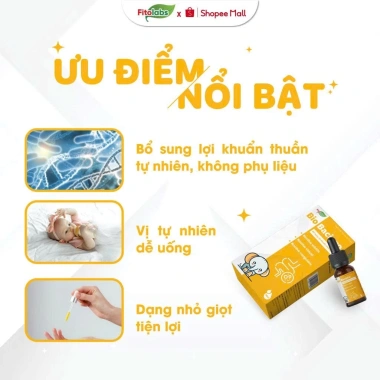 Men vi sinh Bio Bacipro Fitolabs 10ml - Bổ sung lợi khuẩn, tăng miễn dịch, giảm rối loạn tiêu hoá - 129.000 VND 5