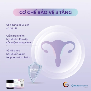 Men vi sinh phụ nữ Lactobact Intima 60 viên nhập khẩu Đức - bổ sung lợi khuẩn, D-Mannose hỗ trợ sức khỏe tiết niệu