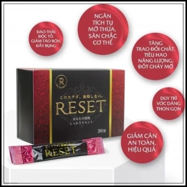 Men vi sinh RESET giảm cân thải độc Fujicosmetics – Thanh lọc cơ thể, giảm 15% chỉ 1.590.000₫ 6 Men vi sinh RESET giảm cân thải độc Fujicosmetics – Thanh lọc cơ thể, giảm 15% chỉ 1.590.000₫ 6