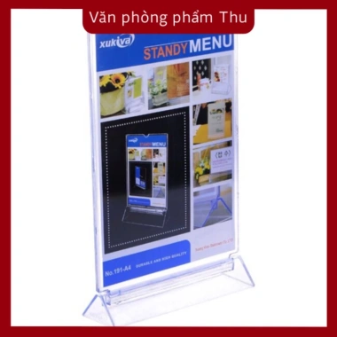 Menu để bàn A4 Xukiva khung thực đơn A4 sang trọng giá ưu đãi 85.000 VND