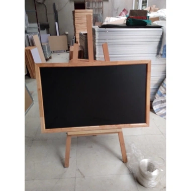 Menu đen khung gỗ cao su treo tường - Tặng phấn màu, giá 90k, sang trọng, đẹp 5