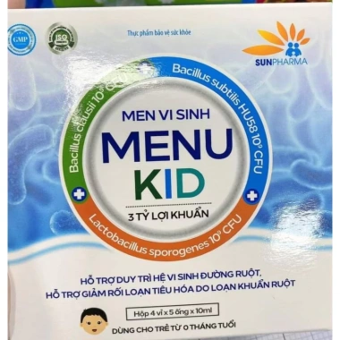 Menu KID 0-12 tháng - Hỗ trợ vi sinh ruột, giảm rối loạn tiêu hoá, 119.000 VND 2