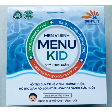 Menu KID 0-12 tháng - Hỗ trợ vi sinh ruột, giảm rối loạn tiêu hoá, 119.000 VND 5