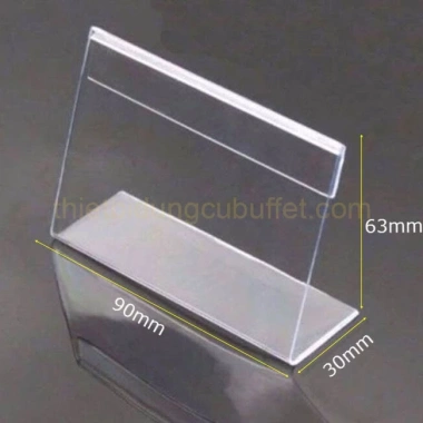 Menu Mica L 6x9cm - Mica để bàn, bảng giá, kệ thông tin, giảm còn 8.000 VND 3 Menu Mica L 6x9cm - Mica để bàn, bảng giá, kệ thông tin, giảm còn 8.000 VND 3
