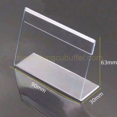Menu mica L size A4‑A7, Mica quét QRCode, thông tin chuyển khoản, để bàn & kệ thông tin sản phẩm - Giá chỉ 8.000₫ 6 Menu mica L size A4‑A7, Mica quét QRCode, thông tin chuyển khoản, để bàn & kệ thông tin sản phẩm - Giá chỉ 8.000₫ 6