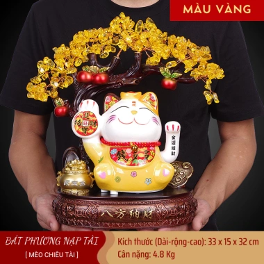 Mèo chiêu tài SUNY - Tượng phong thủy tài lộc, quà tặng ý nghĩa, giá 1.050.000 VND