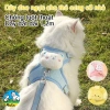 Mèo kéo dây trái tim - Đồ trang trí đi bộ ngoài trời cho mèo và chó nhỏ, đột phá
