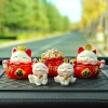 Mèo Thần Tài Đế Trang Trí Xe Hơi - Mang Tài Lộc May Mắn, Giá Ưu Đãi 95.000 VND 6