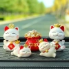 Mèo Thần Tài May Mắn - Trang Trí Taplo Ô Tô & Bàn Làm Việc, Giá 35.000₫ 7