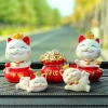 Mèo Thần Tài May Mắn - Trang Trí Taplo Ô Tô & Bàn Làm Việc, Giá 35.000₫ 9