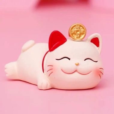 Mèo Thần Tài May Mắn - Trang Trí Taplo Ô Tô & Bàn Làm Việc, Giá 35.000₫ 10 Mèo Thần Tài May Mắn - Trang Trí Taplo Ô Tô & Bàn Làm Việc, Giá 35.000₫ 10