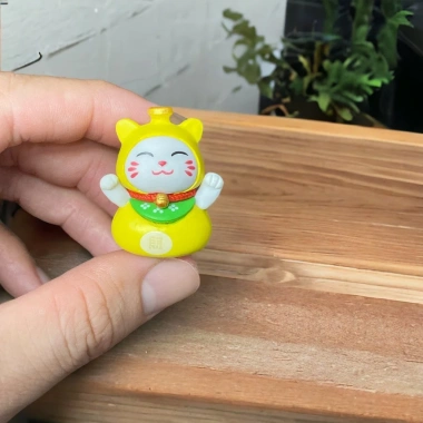 Mèo Thần Tài Mini May Mắn - Phong Thủy Bàn Làm Việc Văn Phòng, Tiểu Cảnh Giá 15.199 VND 7