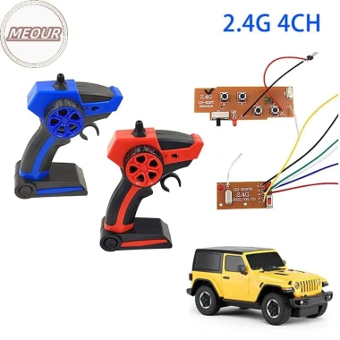 Meour 1 Bộ DIY Điều Khiển Từ Xa 2.4G 4CH Cho Thuyền, Ô Tô, Xe Tăng - 124.000₫ 3 Meour 1 Bộ DIY Điều Khiển Từ Xa 2.4G 4CH Cho Thuyền, Ô Tô, Xe Tăng - 124.000₫ 3