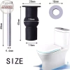Meour 2 Chiếc M5 Bồn Cầu Ốc Vít Nắp Cố Định Lỗ Mù Phụ Kiện Thay Thế Phòng Tắm Giá Ưu Đãi