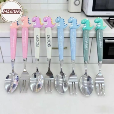 Meour 2 Chiếc Thìa Nĩa Inox Dễ Thương Trẻ Em - Bộ Đồ Ăn Cắm Trại, Hộp Bếp, Giá 74.250₫ 5 Meour 2 Chiếc Thìa Nĩa Inox Dễ Thương Trẻ Em - Bộ Đồ Ăn Cắm Trại, Hộp Bếp, Giá 74.250₫ 5