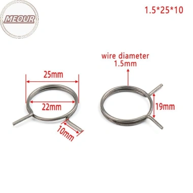 Meour 3 Tay Nắm Cửa Lò Xo Cửa Núm Chốt, Cuộn Dây Thay Thế Lò Xo Xoắn, Sửa Chữa 8