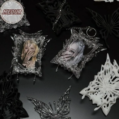 Meour 3D Trong Suốt Photocard Kpop Nhỏ Bảo Vệ Thẻ Màn Hình Sense Card Cover VN