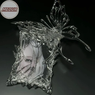Meour 3D Trong Suốt Photocard Kpop Nhỏ Bảo Vệ Thẻ Màn Hình Sense Card Cover VN 3
