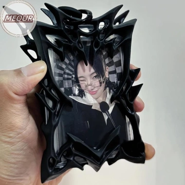 Meour 3D Trong Suốt Photocard Kpop Nhỏ Bảo Vệ Thẻ Màn Hình Sense Card Cover VN 6