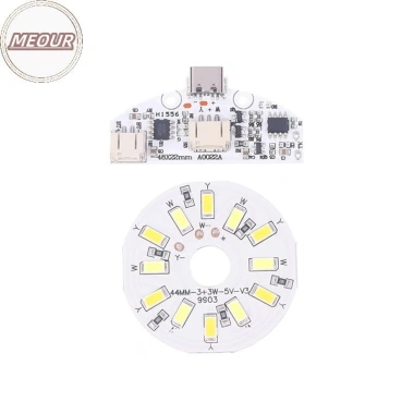 Meour Bảng Mạch Sạc Type‑C USB LED Cảm Ứng, Đèn Ngủ, Bảo Vệ Sạc – 39.930₫