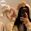 Meour Cô Gái Dễ Thương - Gấu Tóc Vòng, Băng Đô Quấn Tóc, Phụ Kiện Nữ 96k 3