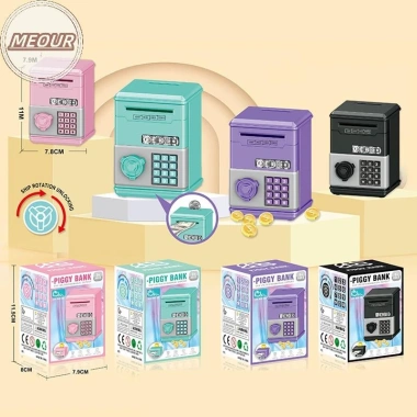 Meour Hộp Bảo Quản Ngân Hàng Trẻ Em Heo Cô Gái, Kích Thước Sáng Tạo, 46.900 VND 6