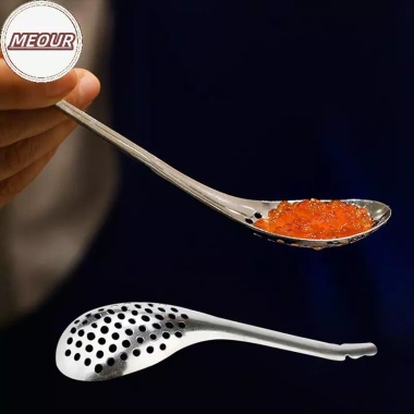 Meour Thìa Caviar 56 Lỗ Siêu Tiện Lợi Cho Nấu Ăn Rây Lòng Đỏ Trứng VN 51.300đ
