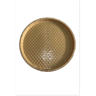 Mẹt bún size nhỏ giả mây đan Song Long - nhựa cao cấp, màu ngẫu nhiên, 14.900 VND