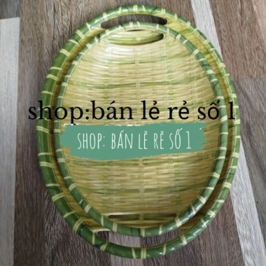 Mẹt Đĩa Nhựa Giả Mây Siêu Dày Siêu Bền Melamine Cao Cấp An Toàn Giá 43.000₫ 3