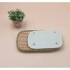 Mẹt nhựa đựng thức ăn chữ nhật dày dặn, giả mây tre, chân đế, Bún đậu, Nem nướng 31.500₫ 3