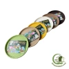 Mẹt nhựa giả mây đựng bún đậu - Khay tròn trắng, vàng, kem, nâu, xanh lá, giá 23.000₫ 4