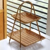 Mẹt nhựa giả mây nhiều tầng, kệ decor bền đẹp sang trọng, đựng hoa quả, bánh kẹo, hành tỏi, giá chỉ 195.000 VND 6