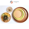 Mẹt nhựa giả mây Song Long - Đĩa mẹt tròn đa năng cho sushi, hải sản, trái cây, đồ nướng - Chỉ 19.000₫ 8
