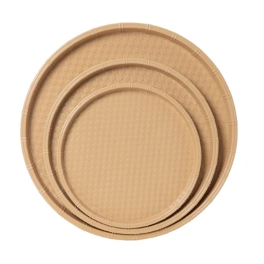Mẹt nhựa tròn giả mây tre đan - Đĩa, mâm cao cấp, đựng đồ ăn, giá chỉ 18.000đ - chất lượng Việt Nam